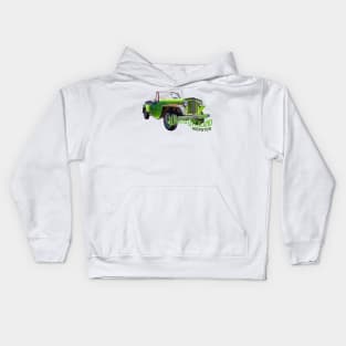 1948 Willys Overland Jeepster Kids Hoodie